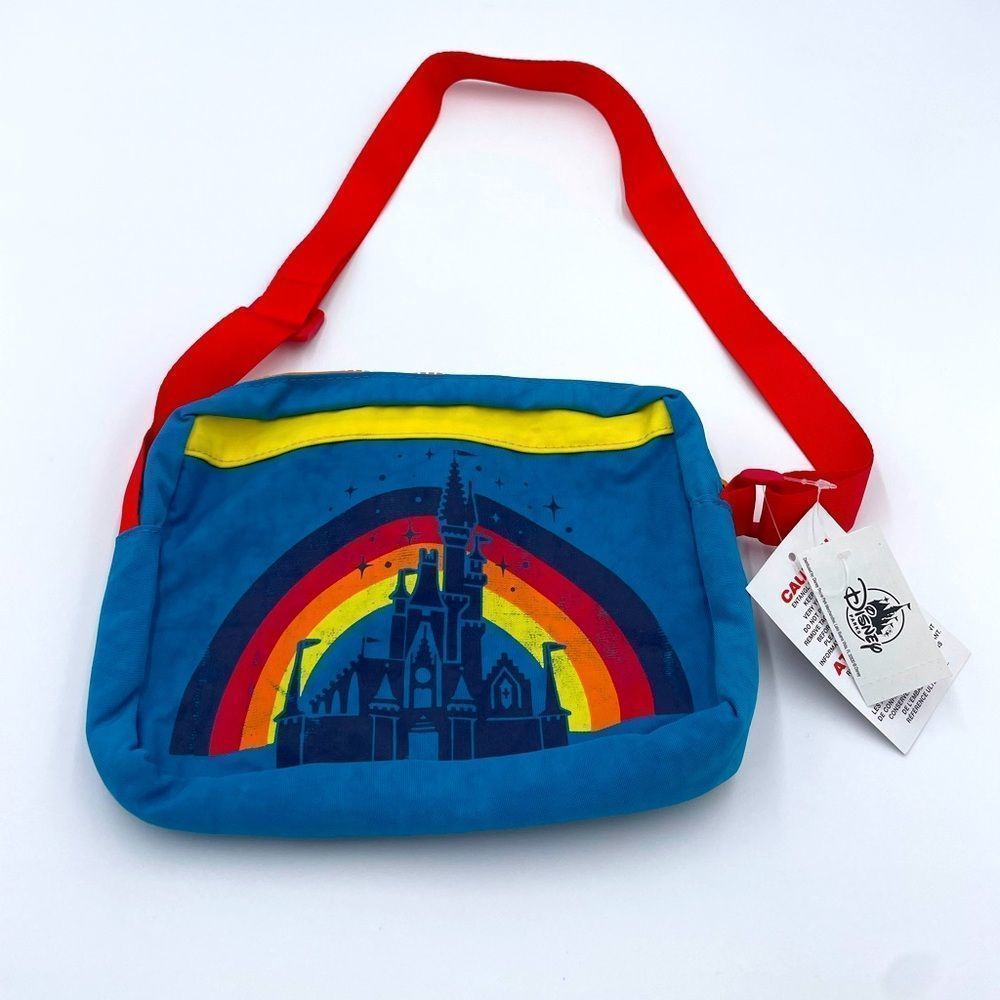 Walt Disney World- Small Raindow Crossbody Bag